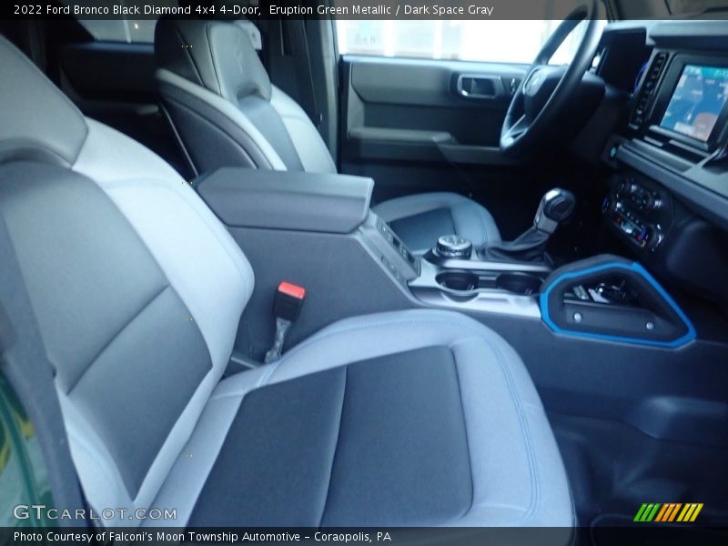 Eruption Green Metallic / Dark Space Gray 2022 Ford Bronco Black Diamond 4x4 4-Door
