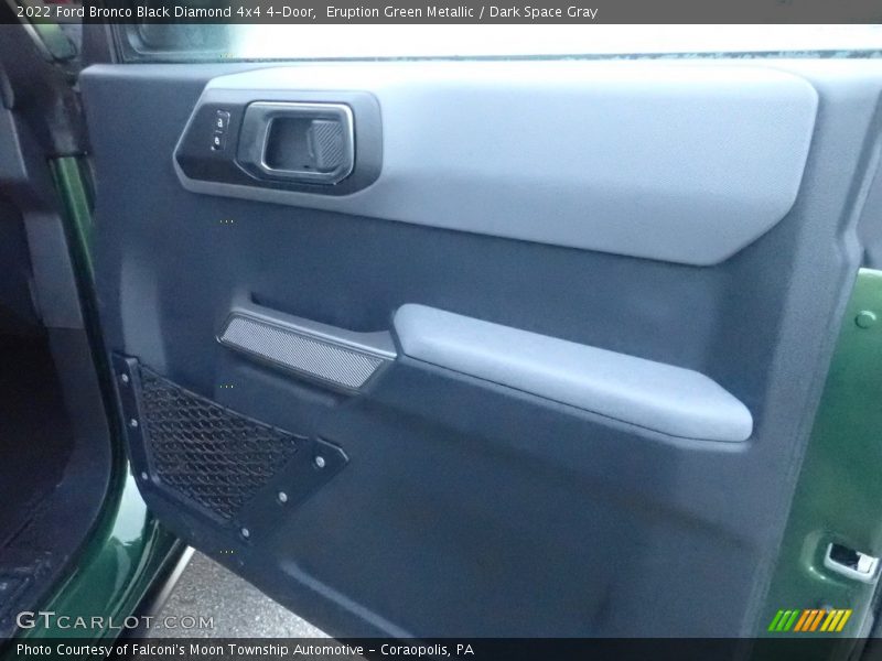 Eruption Green Metallic / Dark Space Gray 2022 Ford Bronco Black Diamond 4x4 4-Door
