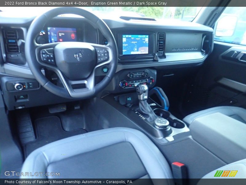  2022 Bronco Black Diamond 4x4 4-Door Dark Space Gray Interior