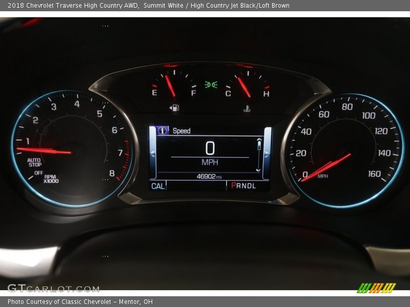 Summit White / High Country Jet Black/Loft Brown 2018 Chevrolet Traverse High Country AWD