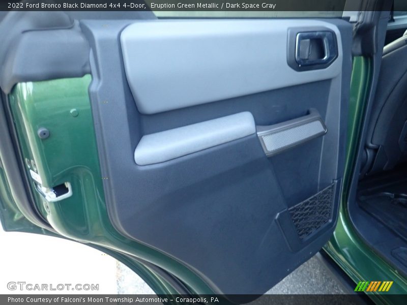 Door Panel of 2022 Bronco Black Diamond 4x4 4-Door