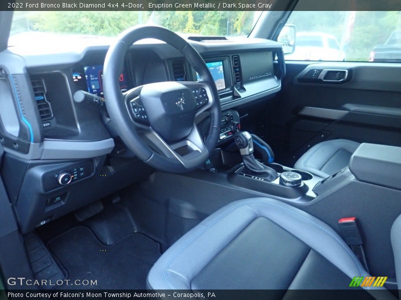 Front Seat of 2022 Bronco Black Diamond 4x4 4-Door