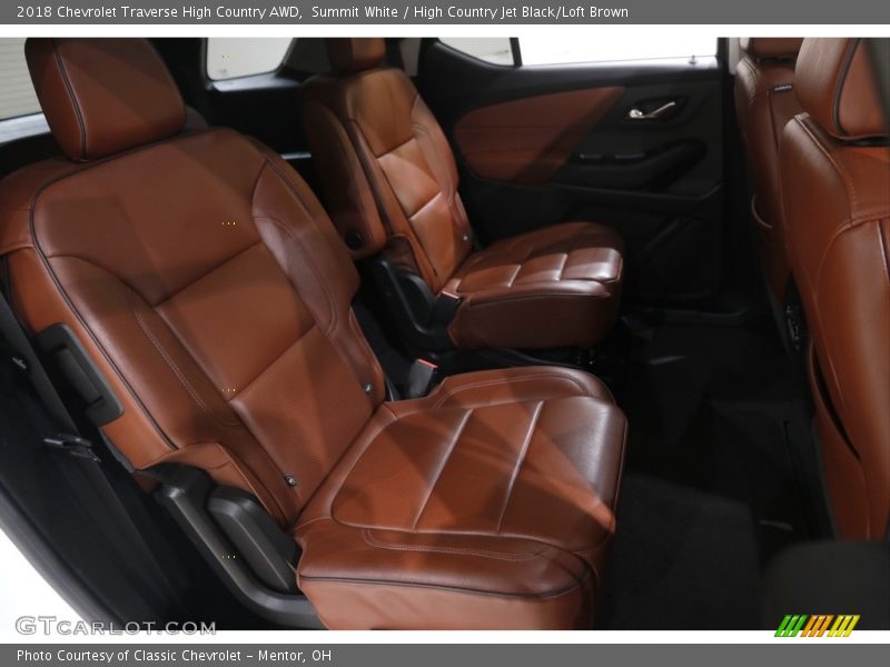 Summit White / High Country Jet Black/Loft Brown 2018 Chevrolet Traverse High Country AWD