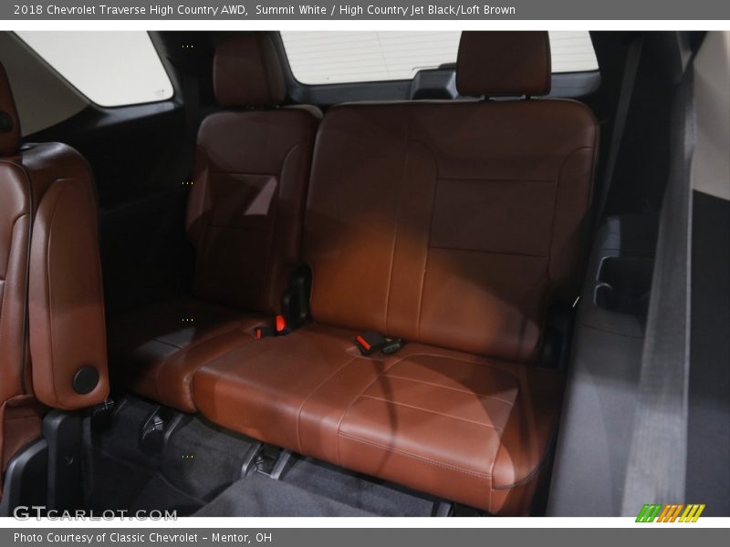 Summit White / High Country Jet Black/Loft Brown 2018 Chevrolet Traverse High Country AWD