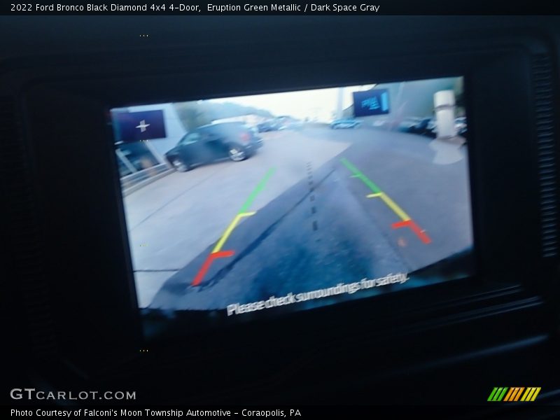 Eruption Green Metallic / Dark Space Gray 2022 Ford Bronco Black Diamond 4x4 4-Door