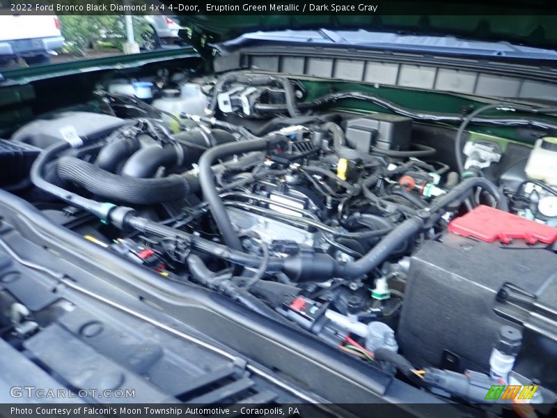 Eruption Green Metallic / Dark Space Gray 2022 Ford Bronco Black Diamond 4x4 4-Door
