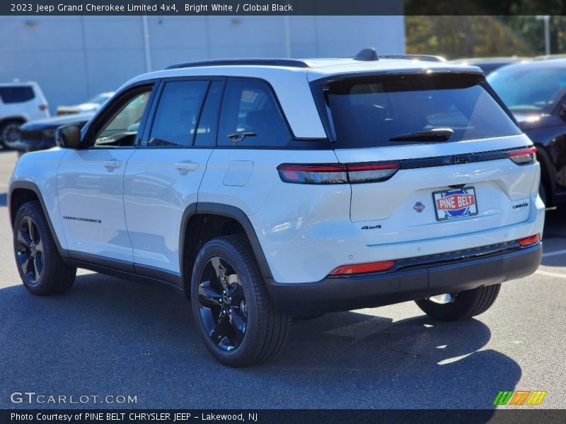 Bright White / Global Black 2023 Jeep Grand Cherokee Limited 4x4