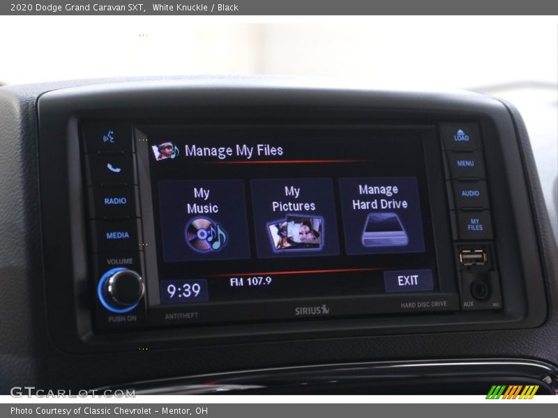 White Knuckle / Black 2020 Dodge Grand Caravan SXT