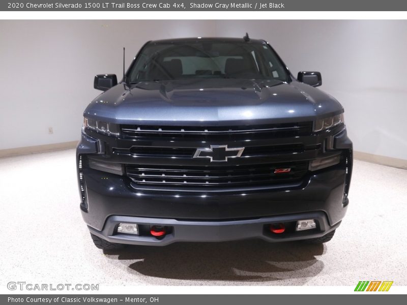 Shadow Gray Metallic / Jet Black 2020 Chevrolet Silverado 1500 LT Trail Boss Crew Cab 4x4
