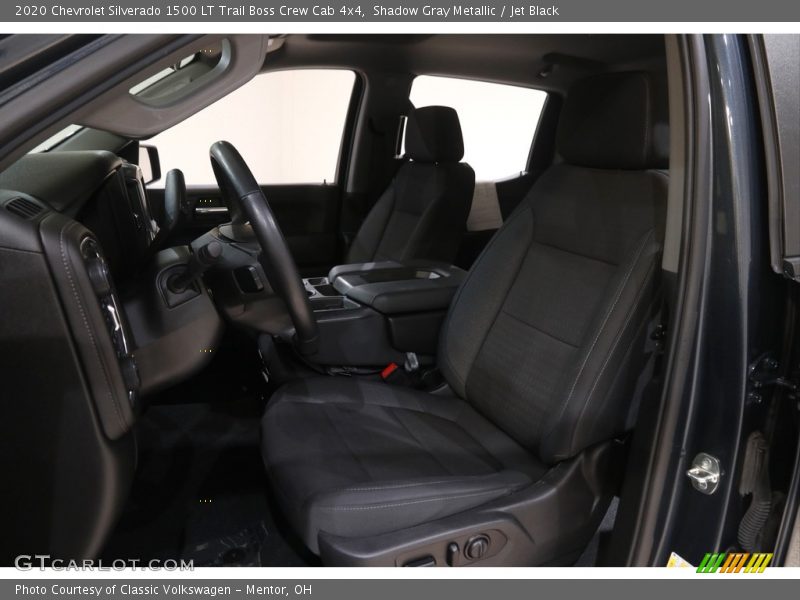 Shadow Gray Metallic / Jet Black 2020 Chevrolet Silverado 1500 LT Trail Boss Crew Cab 4x4
