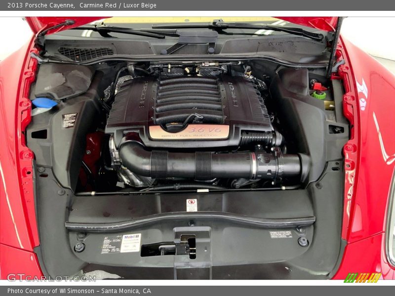  2013 Cayenne  Engine - 3.6 Liter DFI DOHC 24-Valve VVT V6