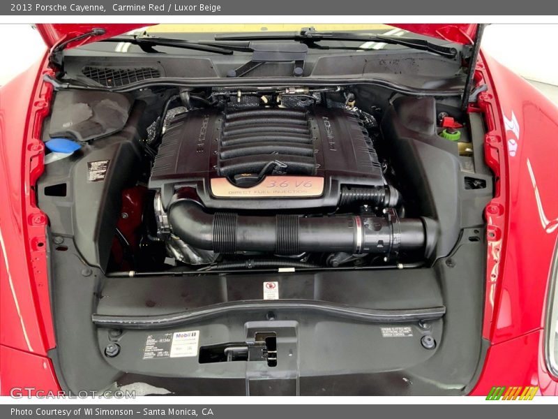  2013 Cayenne  Engine - 3.6 Liter DFI DOHC 24-Valve VVT V6