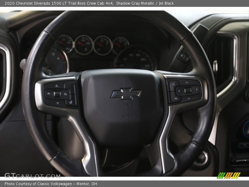 Shadow Gray Metallic / Jet Black 2020 Chevrolet Silverado 1500 LT Trail Boss Crew Cab 4x4