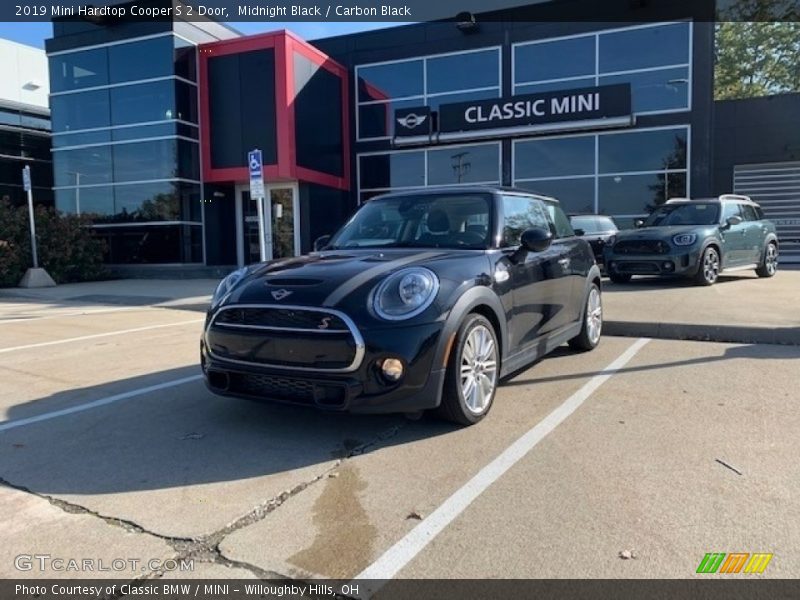 Midnight Black / Carbon Black 2019 Mini Hardtop Cooper S 2 Door