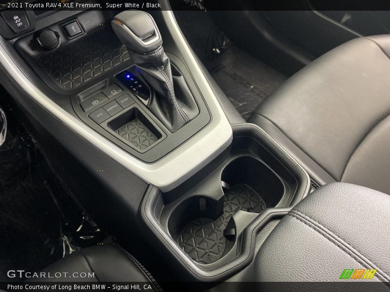 Super White / Black 2021 Toyota RAV4 XLE Premium