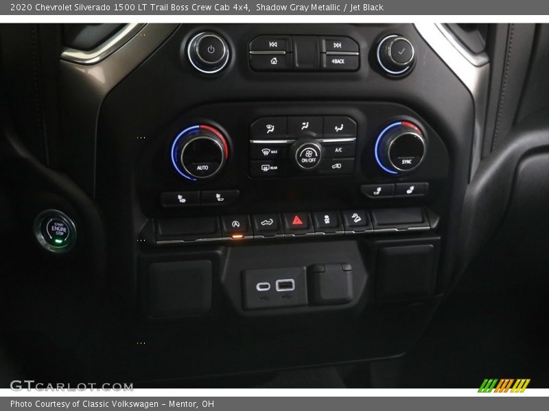 Shadow Gray Metallic / Jet Black 2020 Chevrolet Silverado 1500 LT Trail Boss Crew Cab 4x4