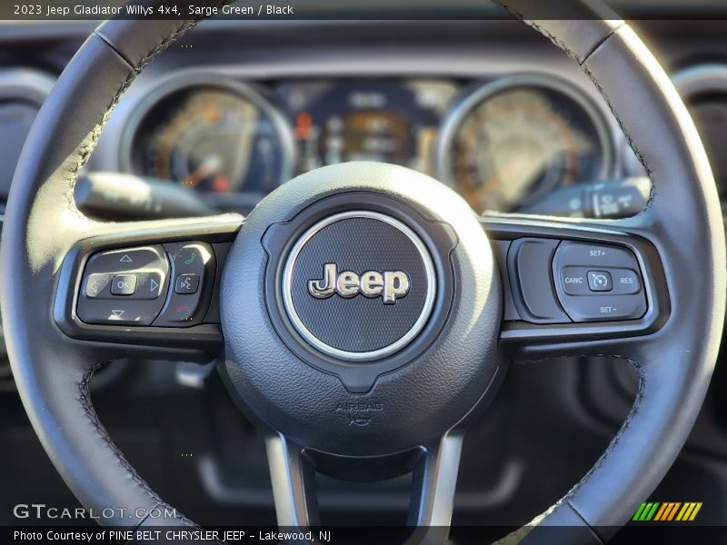 Sarge Green / Black 2023 Jeep Gladiator Willys 4x4