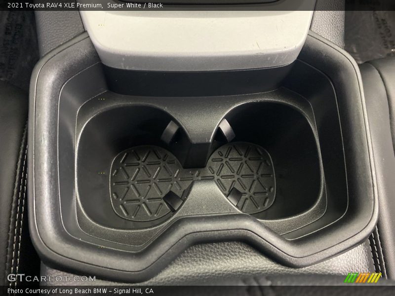 Super White / Black 2021 Toyota RAV4 XLE Premium