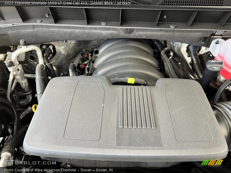 Summit White / Jet Black 2022 Chevrolet Silverado 1500 LT Crew Cab 4x4