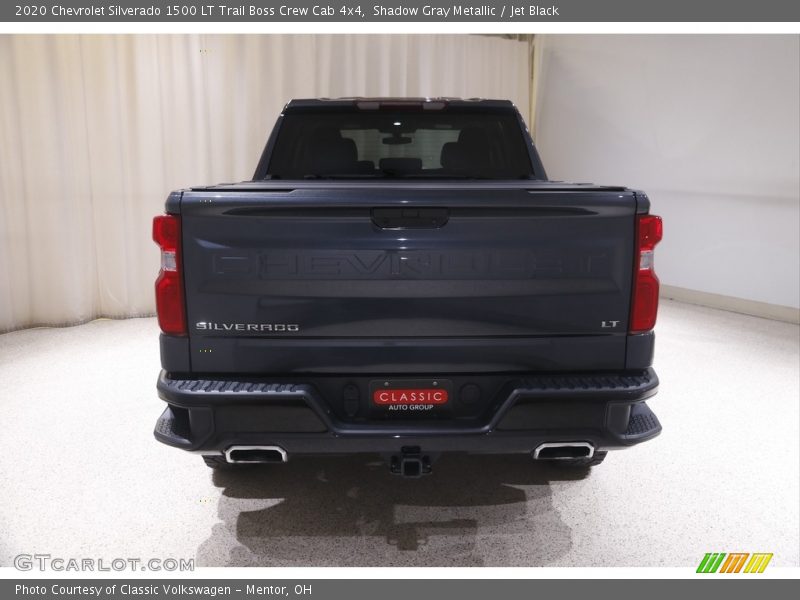 Shadow Gray Metallic / Jet Black 2020 Chevrolet Silverado 1500 LT Trail Boss Crew Cab 4x4