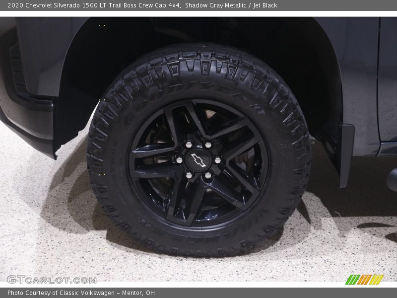 Shadow Gray Metallic / Jet Black 2020 Chevrolet Silverado 1500 LT Trail Boss Crew Cab 4x4