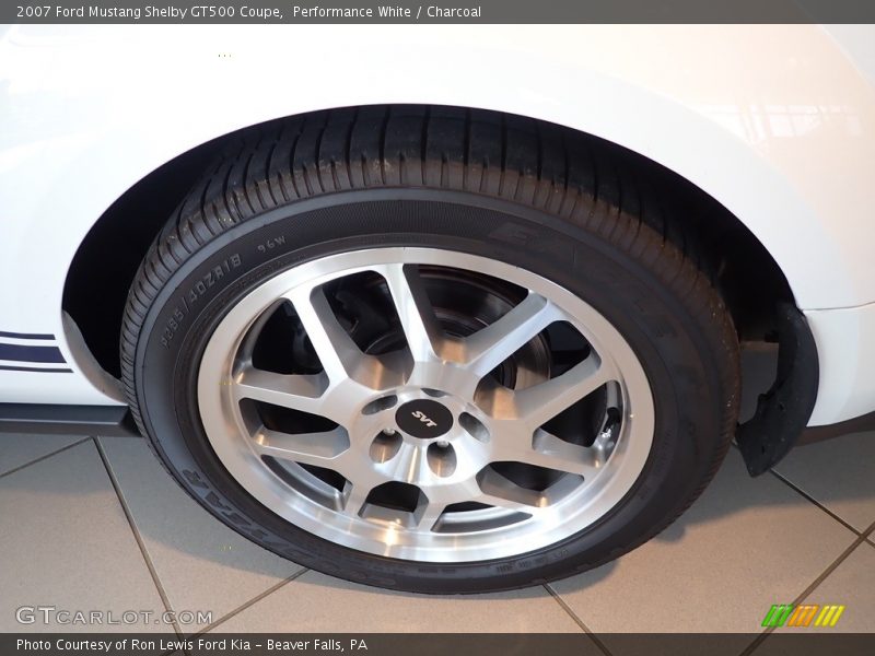 Performance White / Charcoal 2007 Ford Mustang Shelby GT500 Coupe