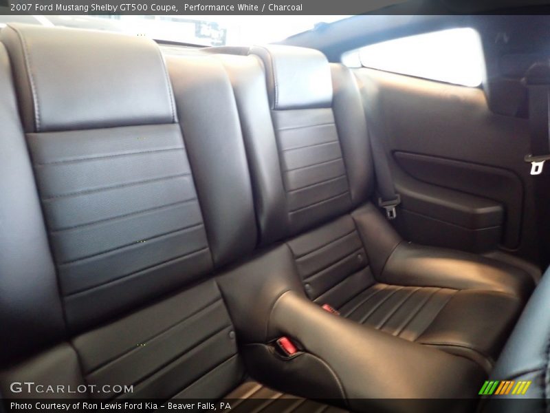 Performance White / Charcoal 2007 Ford Mustang Shelby GT500 Coupe