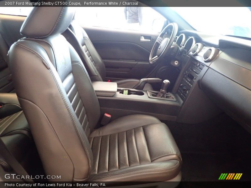 Performance White / Charcoal 2007 Ford Mustang Shelby GT500 Coupe