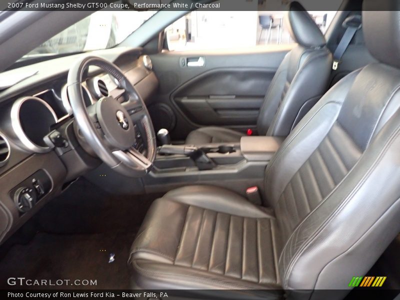Performance White / Charcoal 2007 Ford Mustang Shelby GT500 Coupe