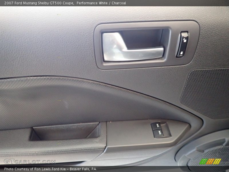Performance White / Charcoal 2007 Ford Mustang Shelby GT500 Coupe