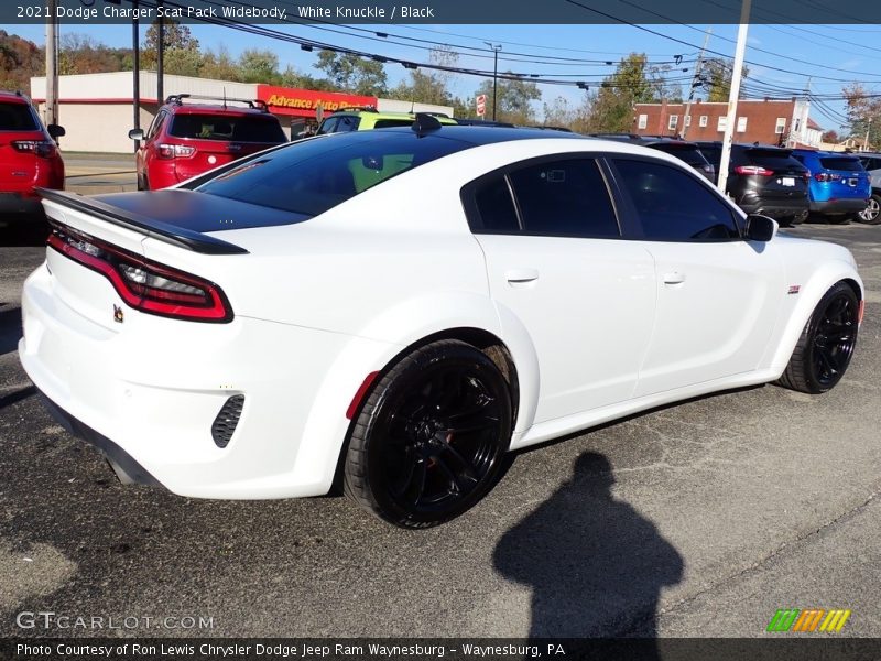 White Knuckle / Black 2021 Dodge Charger Scat Pack Widebody
