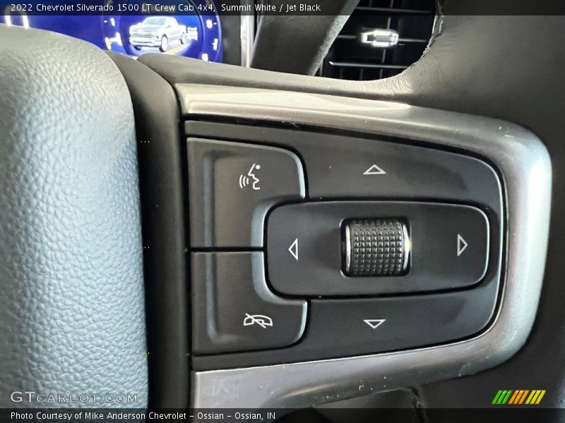 Summit White / Jet Black 2022 Chevrolet Silverado 1500 LT Crew Cab 4x4