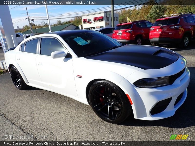 White Knuckle / Black 2021 Dodge Charger Scat Pack Widebody