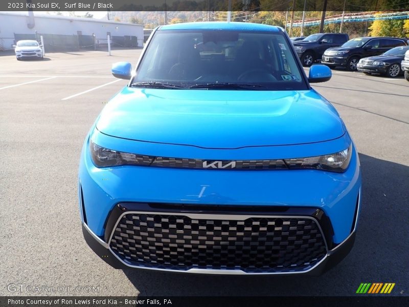 Surf Blue / Black 2023 Kia Soul EX
