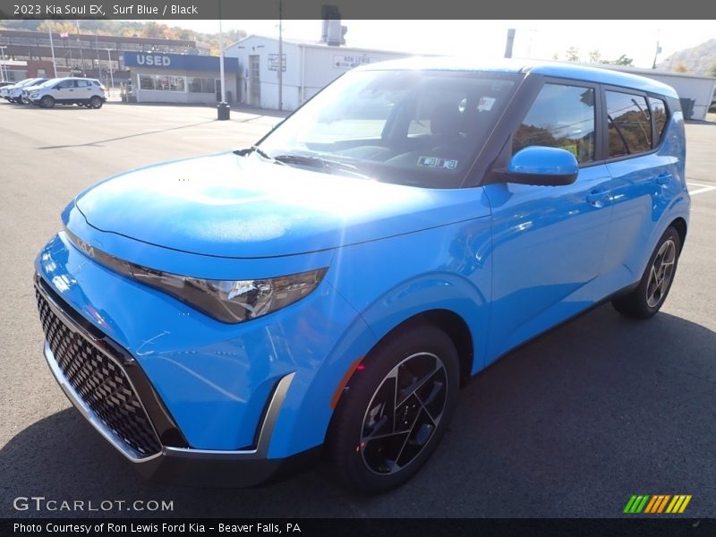 Surf Blue / Black 2023 Kia Soul EX