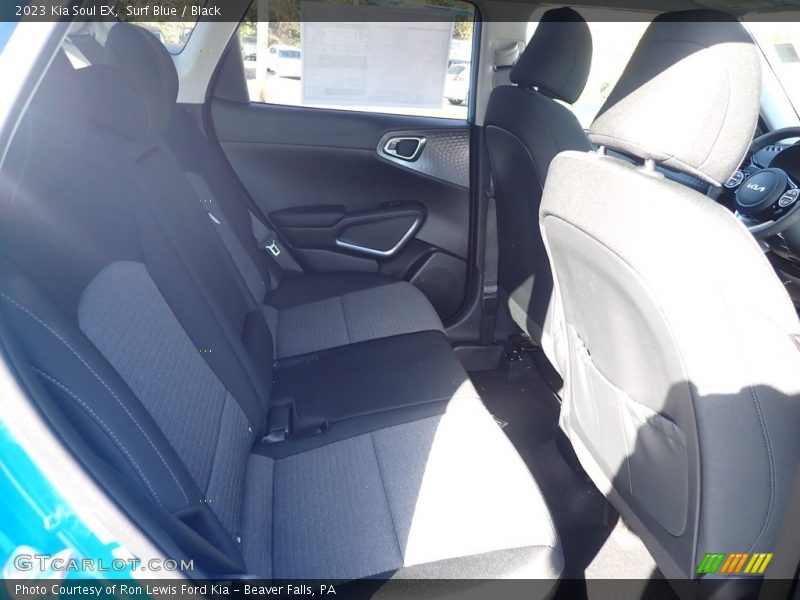 Surf Blue / Black 2023 Kia Soul EX