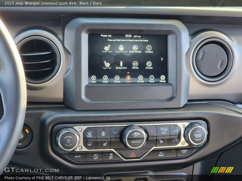 Black / Black 2023 Jeep Wrangler Unlimited Sport 4x4