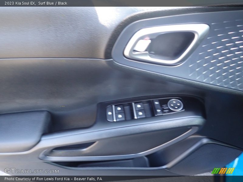 Surf Blue / Black 2023 Kia Soul EX