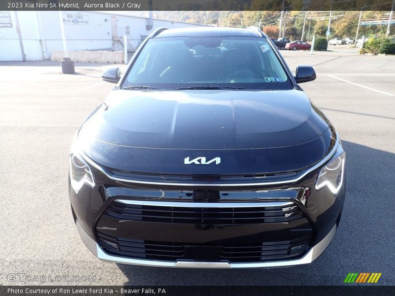Aurora Black / Gray 2023 Kia Niro SX Hybrid