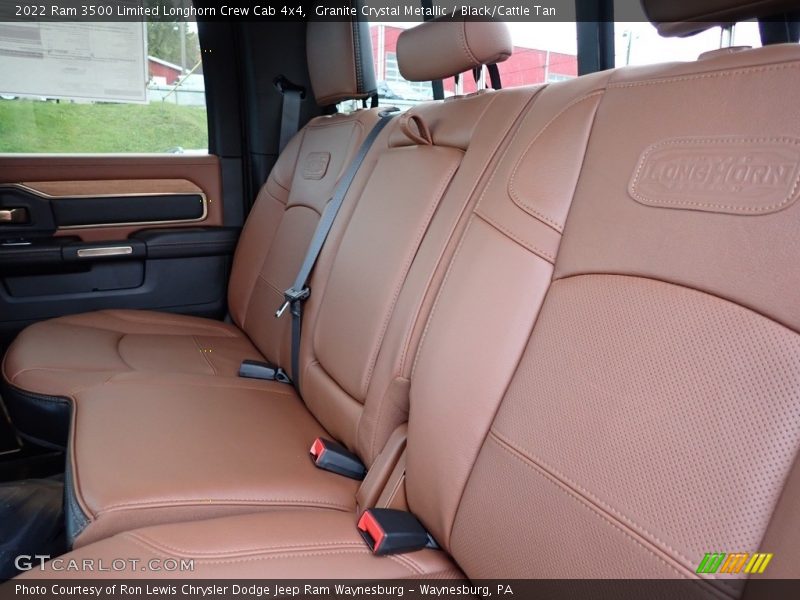 Granite Crystal Metallic / Black/Cattle Tan 2022 Ram 3500 Limited Longhorn Crew Cab 4x4