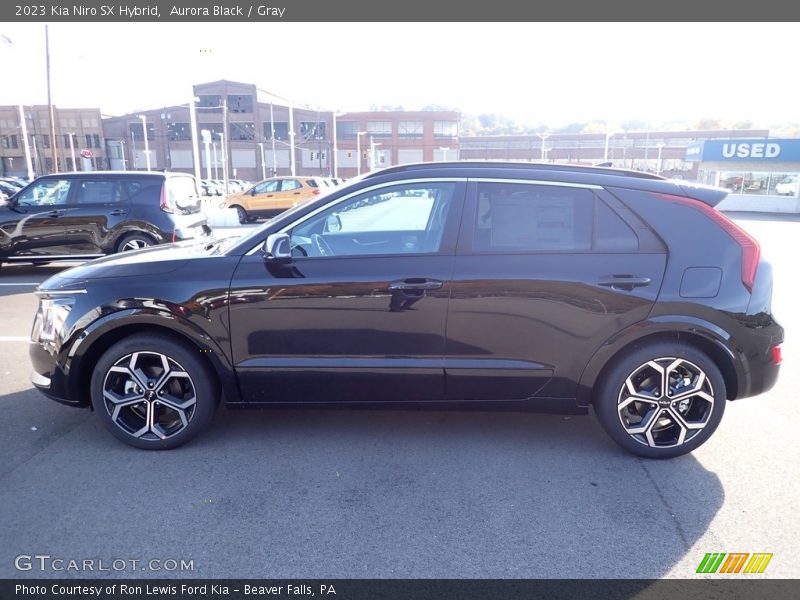 Aurora Black / Gray 2023 Kia Niro SX Hybrid