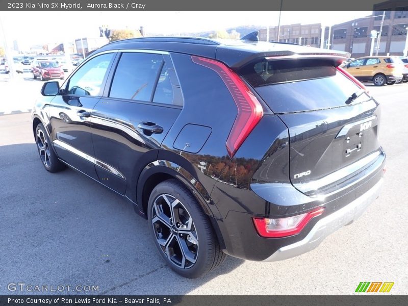 Aurora Black / Gray 2023 Kia Niro SX Hybrid