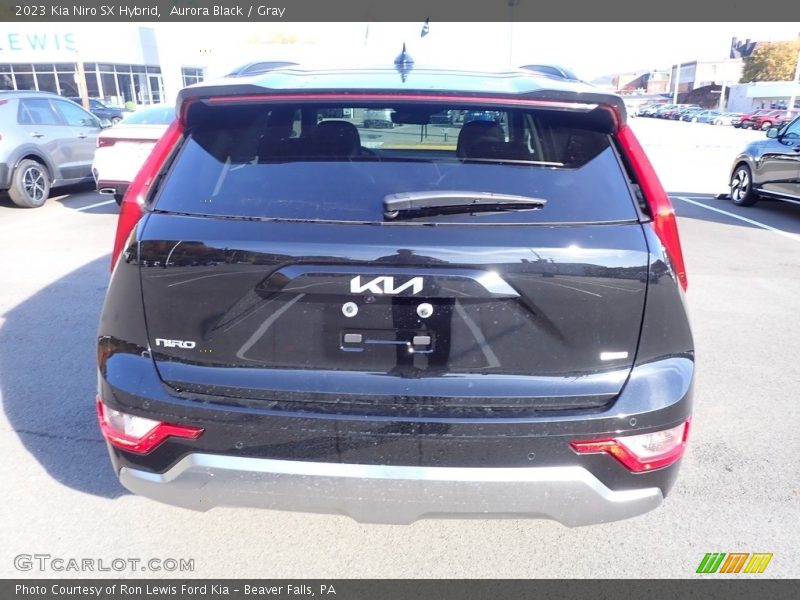 Aurora Black / Gray 2023 Kia Niro SX Hybrid