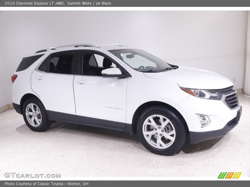 Summit White / Jet Black 2019 Chevrolet Equinox LT AWD