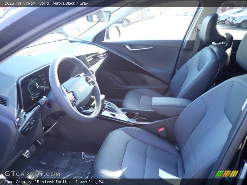 Aurora Black / Gray 2023 Kia Niro SX Hybrid