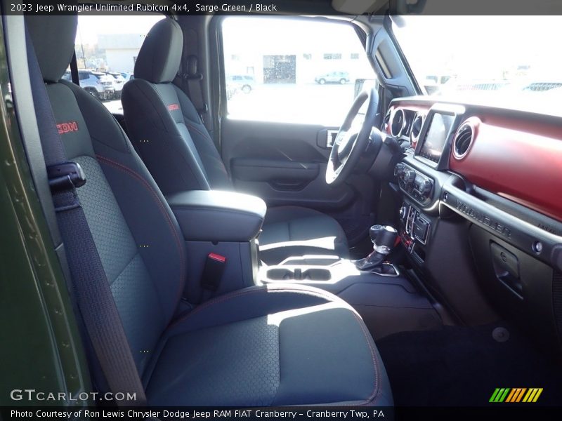 Sarge Green / Black 2023 Jeep Wrangler Unlimited Rubicon 4x4
