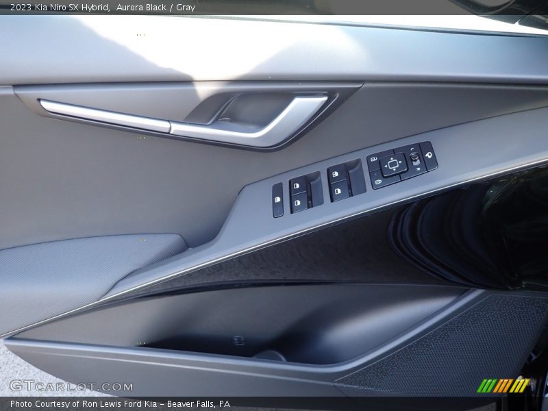 Aurora Black / Gray 2023 Kia Niro SX Hybrid