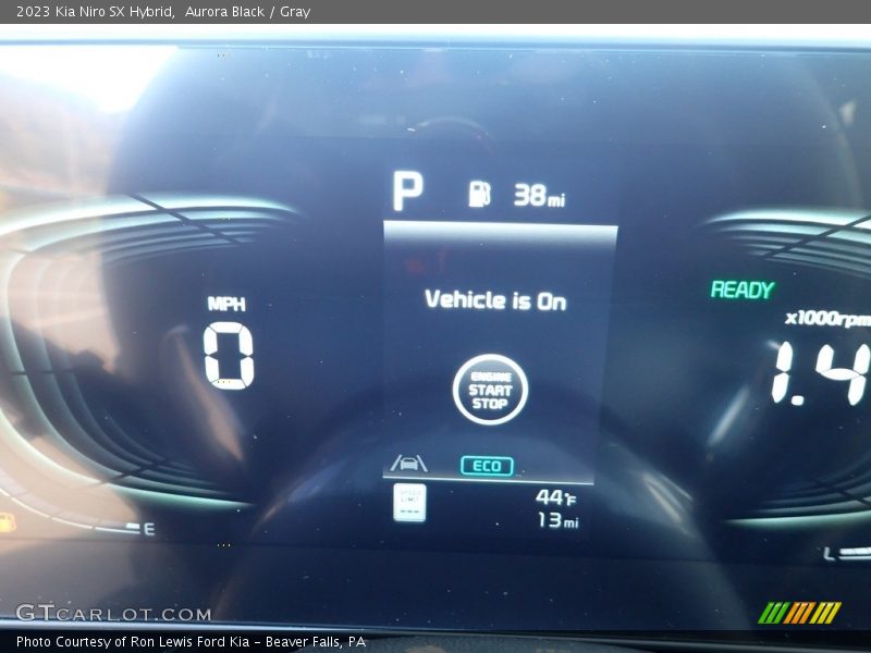 Aurora Black / Gray 2023 Kia Niro SX Hybrid