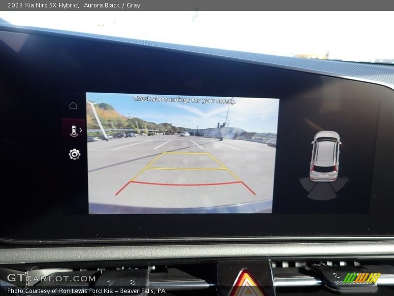 Aurora Black / Gray 2023 Kia Niro SX Hybrid