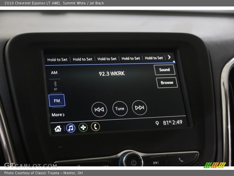 Summit White / Jet Black 2019 Chevrolet Equinox LT AWD